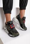 Oliwkowe Sneakersy Coniferous