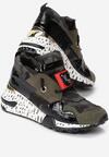 Oliwkowe Sneakersy Coniferous