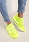 Limonkowe Sneakersy Gineros