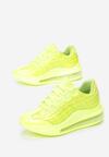 Limonkowe Sneakersy Gineros