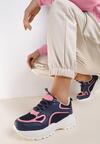 Granatowe Sneakersy Rockmere