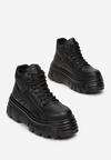 Czarne Sneakersy Sylipe
