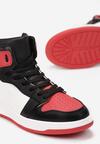 Czerwono-Czarne Sneakersy Asithera