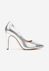 Pantofi stiletto Innaris Argintii