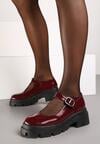 Pantofi casual Omela Bordo