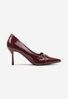 Pantofi cu toc Tamirella Bordo