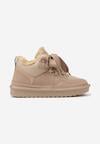 Sneakers Tennira Bej închis