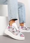 Wielokolorowe Sneakersy Vices na Platformie z Ażurową Cholewką Lumerise