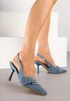 Pantofi stiletto Kolitea Albaștri
