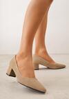 Pantofi cu toc Avanah Bej închis