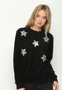 Czarny Sweter Lucky Star