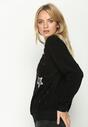 Czarny Sweter Lucky Star