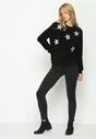 Czarny Sweter Lucky Star