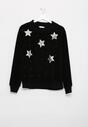 Czarny Sweter Lucky Star