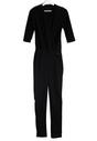 Czarny Kombinezon Simple Elegance 