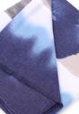 Niebiesko-Szary Szalik Blurred Colors