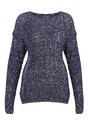Granatowy Sweter I Wanna Be Yours