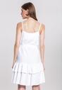 Biała Sukienka Calmer