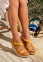 Żółte Sandały Toss