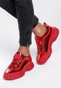Czerwone Sneakersy Faye