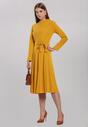 Żółta Sukienka Beaumont