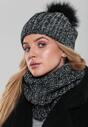 Czarny Komplet Cosy Autumn