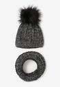 Czarny Komplet Cosy Autumn