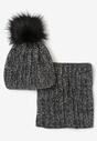 Czarny Komplet Cosy Autumn