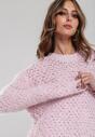 Różowy Sweter Amalie