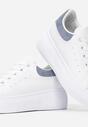 Biało-Niebieske Sneakersy Amiee
