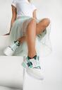 Zielone Sneakersy Pholebis