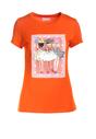 Pomarańczowy T-shirt Kleora