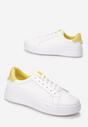 Żółte Sneakersy Heliteia