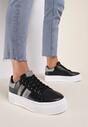 Czarne Sneakersy Elashor