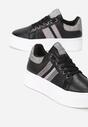 Czarne Sneakersy Elashor