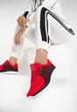 Czerwono-Czarne Buty Sportowe Hylora