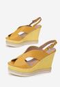Żółte Sandały Hairei