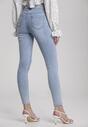 Jasnoniebieskie Jeansy Skinny Coraphise