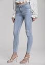 Jasnoniebieskie Jeansy Skinny Coraphise