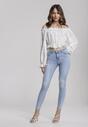 Jasnoniebieskie Jeansy Skinny Coraphise