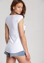 Biały T-shirt Loraisea