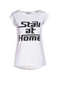 Biały T-shirt Loraisea
