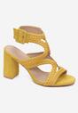 Żółte Sandały Themikea