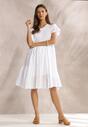 Biała Sukienka Rhesise