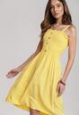 Żółta Sukienka Arrilia