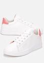 Biało-Różowe Buty Sportowe Acaledoe