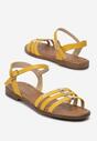 Żółte Sandały Adrealure