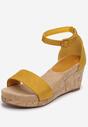 Żółte Sandały Elupheia