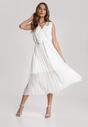 Biała Sukienka Echonohre