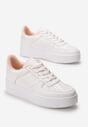 Biało-Różowe Sneakersy Lamimia